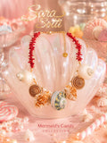 ‘Mermaid’s Treasure’ Natural Shell And Fresh Water Pearl Limited Edition Necklace