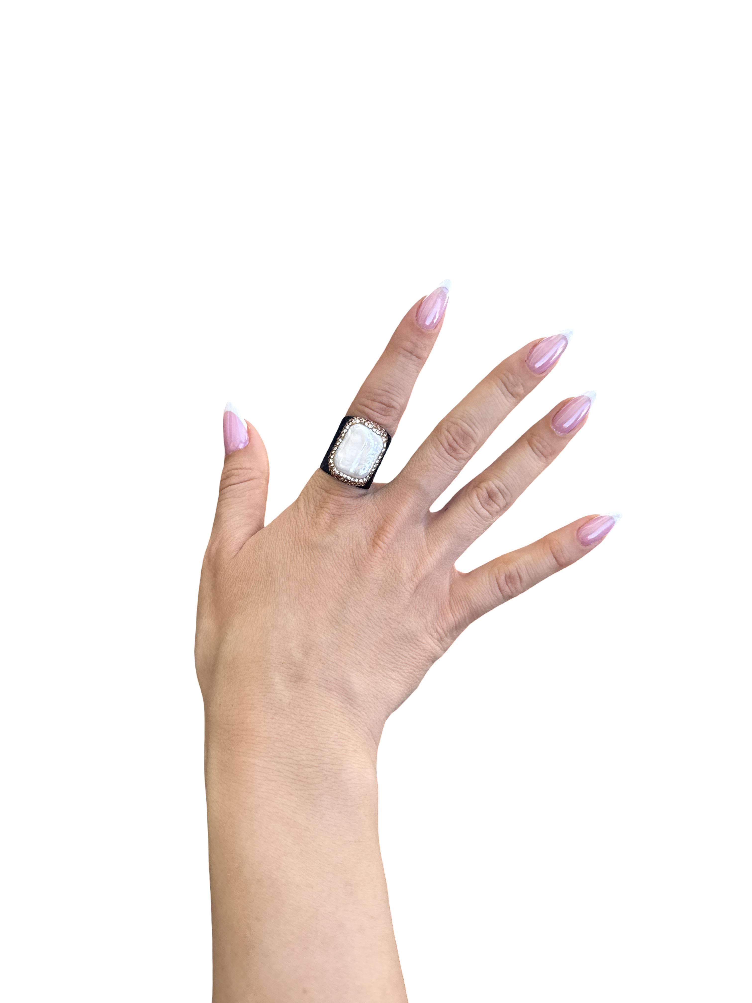 'Mermaid's Candy' Fresh Water Pearl Adjustable Cocktail Ring